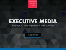 Tablet Screenshot of executivemedia.com.au